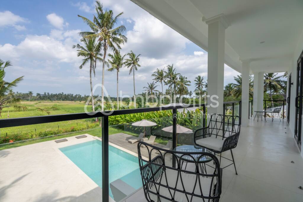 Invest In Luxury Leasehold 3 BR Villa In Ubud With Scenic Rice Field