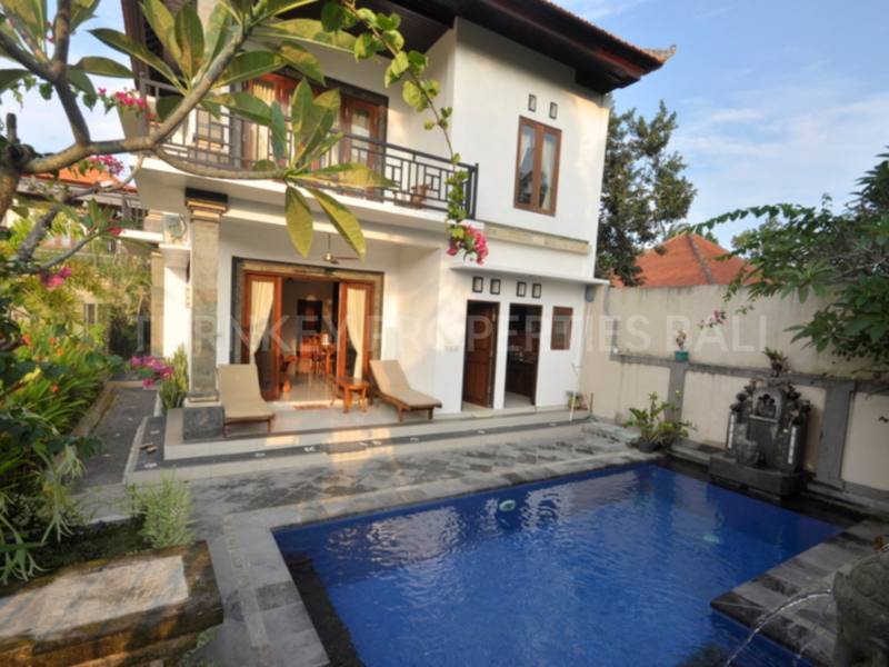 pool of villa in ubud