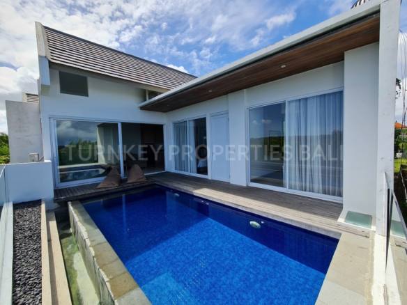 Freehold Villa in Ungasan with Ocean, Green Hill and Sunset View!