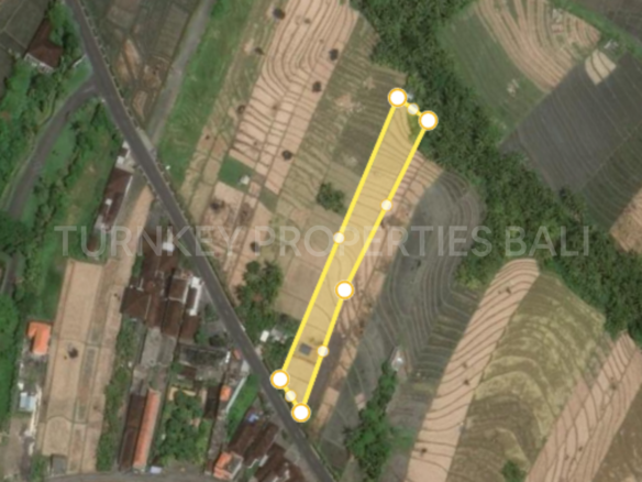 Great Leasehold Land 3,200 sqm in Tanah Lot