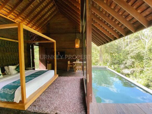 Beautiful Off Plan Villa with Tropical Forest View in Ubud
