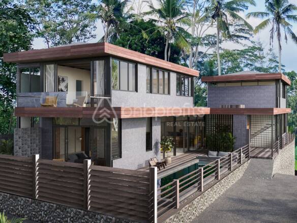 Perfect Jungle View Villa For Sale Leasehold Off-Plan 2BR in Ubud