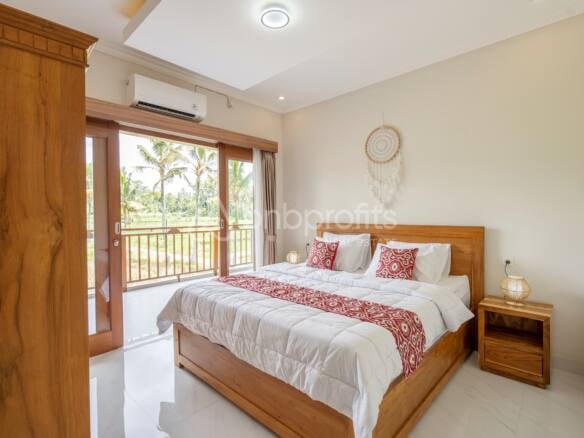 Embrace Nature's Beauty 3 Bedrooms Villa in Ubud with Rice Field View