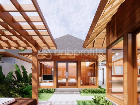 Beautiful View and Affordable Balinese Villa Sale Leasehold 2 Bedrooms in Munduk Front Tamblingan Lake