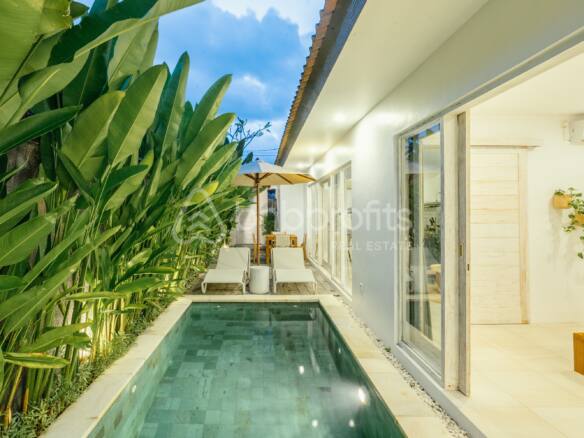 Investment Opportunity: Tropical Villa For Sale Leasehold 1 Bedrooms in Pererenan