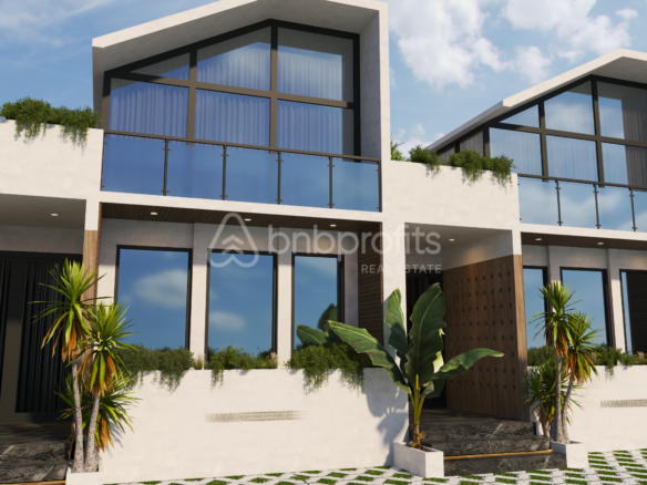 Gorgeous Townhouse Complex 2 Bedrooms For Sale Leasehold in North Canggu