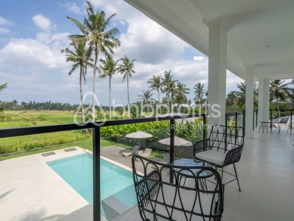 Invest in Luxury Leasehold 3 BR Villa in Ubud with Scenic Rice Field View