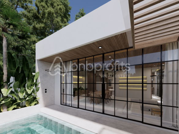 Invest in Bali Bliss Leasehold 2 BR Villa with Pool View in Bingin