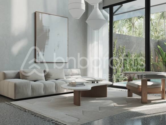 Serenity and Luxury Combined: 3BR Leasehold Townhouse in Nyanyi, Bali