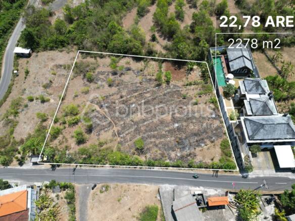 Investment Opportunity: Stunning Land 22,78 Are for Sale Freehold in Central of Ungasan