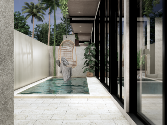 Smart Investment Modern Comfort in Berawa 2 BR Villa