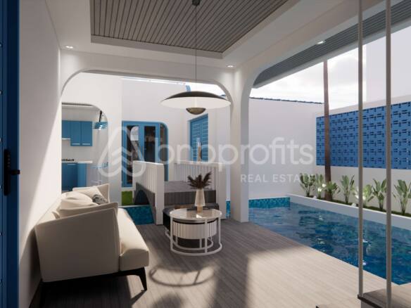 Modern 4-Bedroom Villa with Greek Design in Ungasan