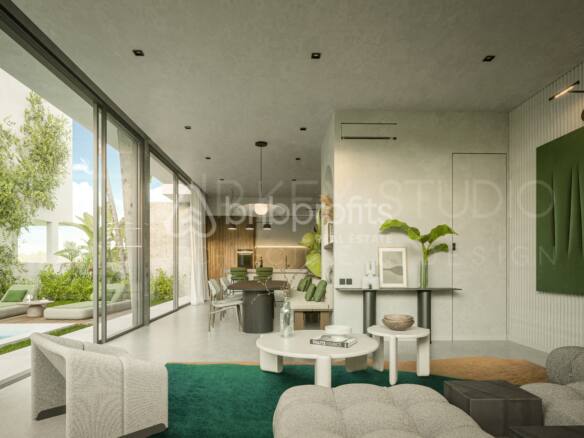 Modern Elegance in Tranquil Surroundings, 3 Bedroom Off Plan Villa in Padonan, Canggu