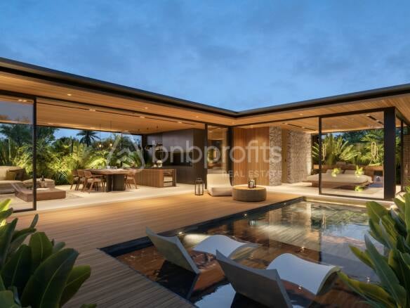Seaside Elegance, Exquisite 2 Bedroom Villa with Panoramic Views in Melasti