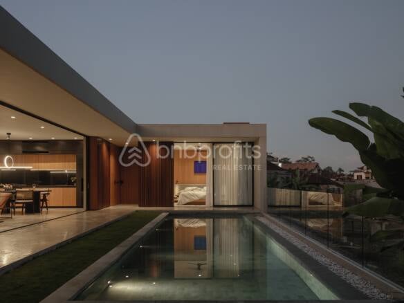 Contemporary Sophistication, 2 Bedroom Off Plan Villa, A Gem in Padonan, Canggu