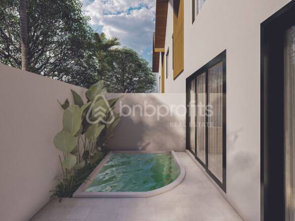 Stylish and Modern 2 Bedroom Off Plan Townhouse in The Serene Area of Cemagi