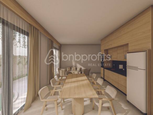 Stylish and Modern 3 Bedroom Off Plan Townhouse in The Serene Area of Cemagi
