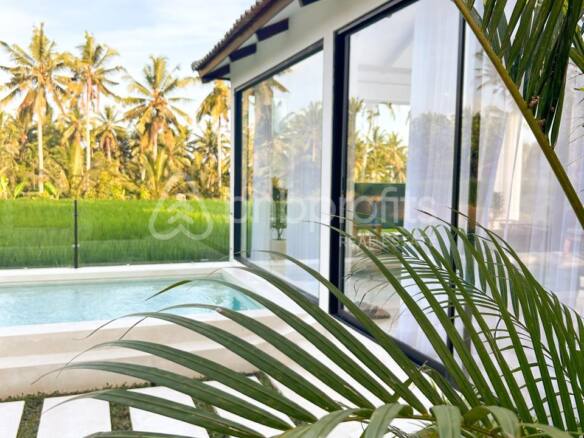Serene and Stylish 2 Bedroom Villa in Ubud with Rice Field Views
