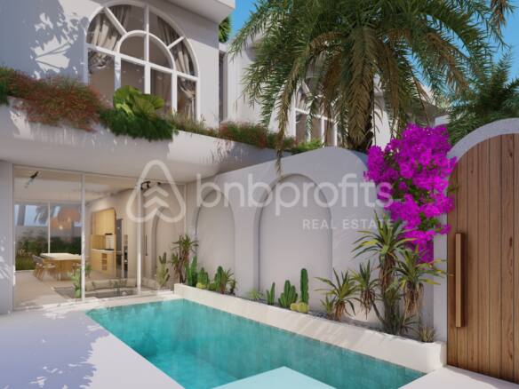 Modern Tropical Oasis: Exclusive 2-Bedroom Villa in Berawa, Canggu - Off-Plan Luxury