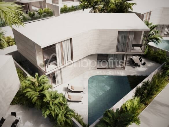 Modern Elegance in Bukit Peninsula: Stunning 3-Bedroom Villa with Ocean Views - Fully Furnished
