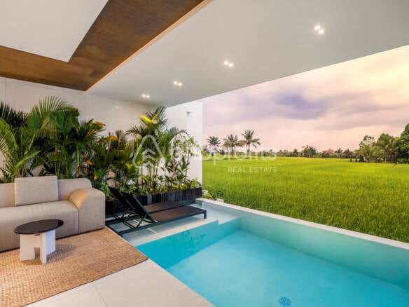 Charming Central Ubud Off-Plan Villa 2BR with Open Living