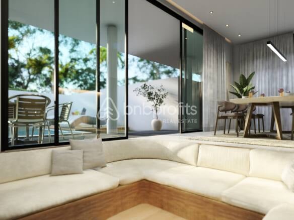 Luxurious Kerobokan Canggu Villa Off-Plan 2BR Offering Safe Living and Investment