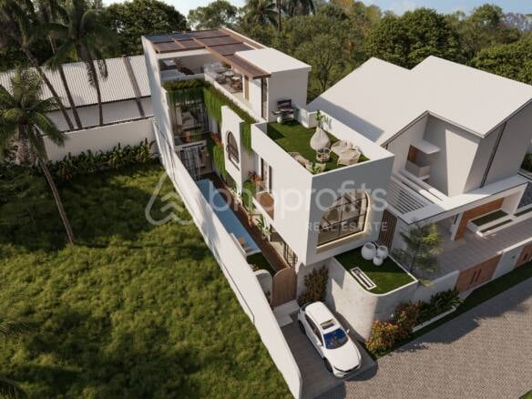 Stunning 3-Bedroom Contemporary Villa in Umalas: Fully Furnished, Prime Location Near Canggu