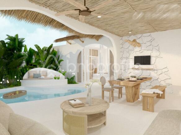 Chic 2-Bedroom Mediterranean-Style Villa in Uluwatu: Modern Luxury with Tropical Elegance