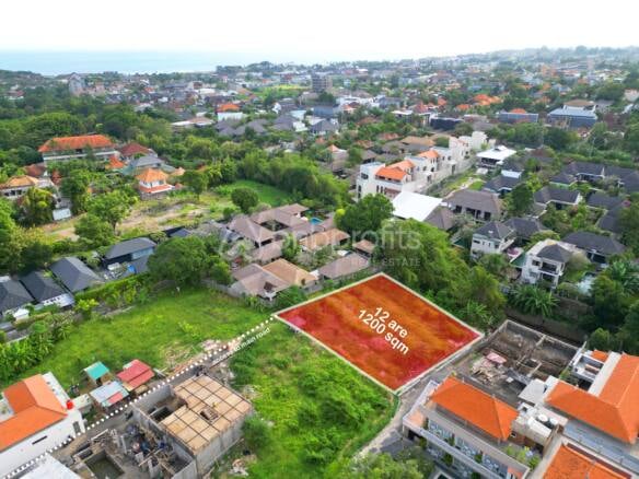 Unrivaled Opportunity to Own Leasehold Coveted 1200 sqm Plot for Luxe Developments in Canggu