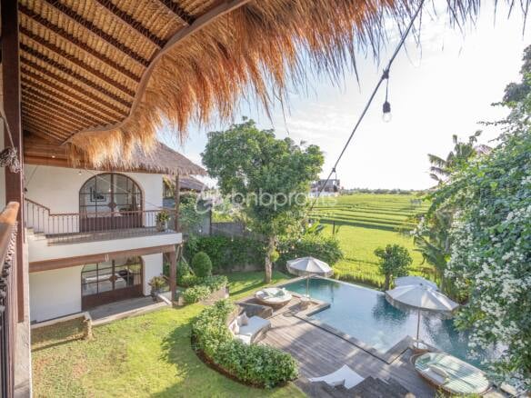 Luxurious 6-Bedroom Villa with Stunning Rice Field Views in Canggu - Babakan