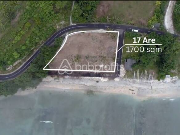 Prime Beachfront Land for Sale in Nusa Penida