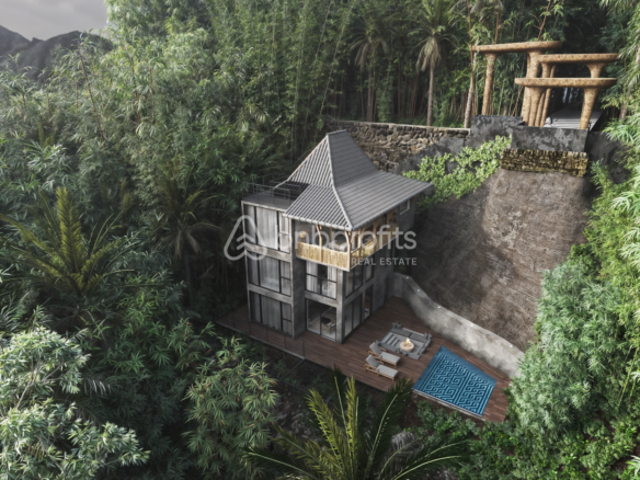 Luxurious Jungle Retreat Exquisite Villa for Lease in Ubud