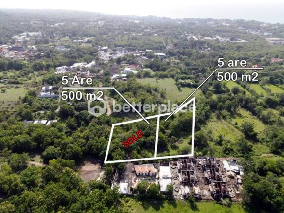 High Return Investment: Prime Bali Leasehold 500 sqm Land in Sought-After Bingin