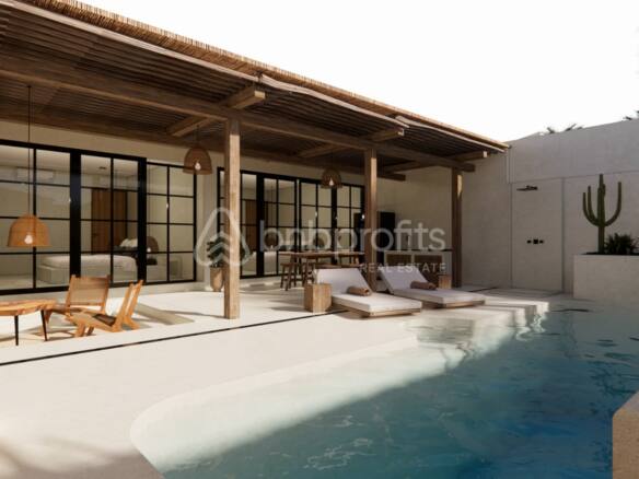 Discover Ultimate Comfort: Leasehold 1-Bedroom Modern Furnished Villa Close to Pererenan Beach