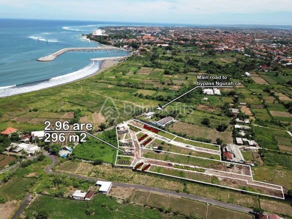 Invest in Sanur: Beachside 296 sqm Leasehold Land with Unmatched Potential
