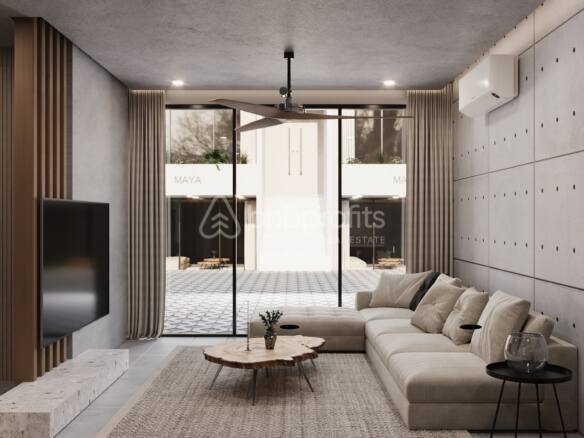 Paragon Combination Villa Plus Apartment with Mayan-Influenced Design in Serene North Canggu