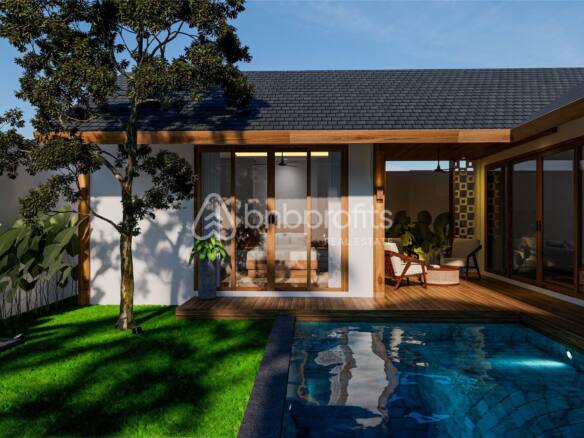 Modern Luxury Villa in Sanur with Merbau Wood Finishes