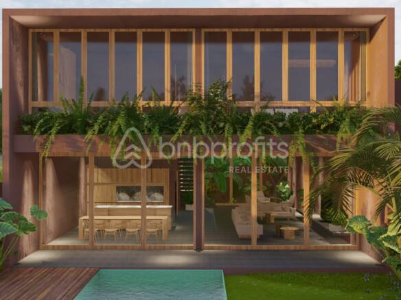 Discover Tropical Elegance: Stunning Off-Plan 4-Bed Villa for Leasehold in Canggu - Tiying Tutul