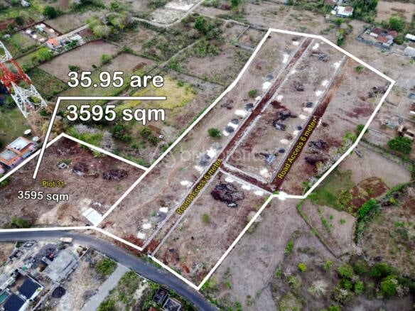 Unmatched Investment Opportunity: 3595 sqm Leasehold Land Near Pandawa Beach