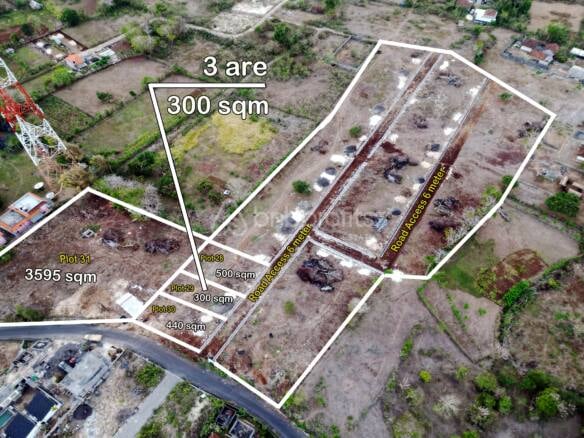 Build Your Bali Oasis: Top Investment 300 sqm Leasehold Land in Bukit - Pandawa