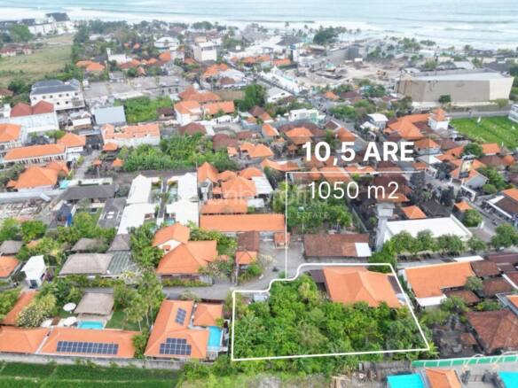 Prime 10,5 Are Land Opportunity in Berawa, 2 Minutes Away from The Beach