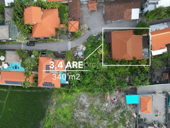 Prime 3,4 Are Land Opportunity in Berawa, 2 Minutes Away from The Beach