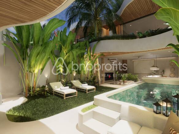 Prime Investment: Stunning Off-Plan Villa with Rooftop Terrace and Jacuzzi in Uluwatu