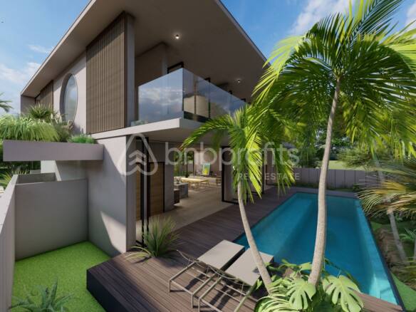 Your Luxury Escape Awaits: Beautifully Designed Leasehold 3-Bed Villa in Canggu - Tiying Tutul