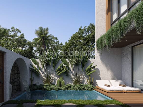 Affordable Dream Leasehold 2-Bed Villa in Bali: Prime Canggu - Padonan Location