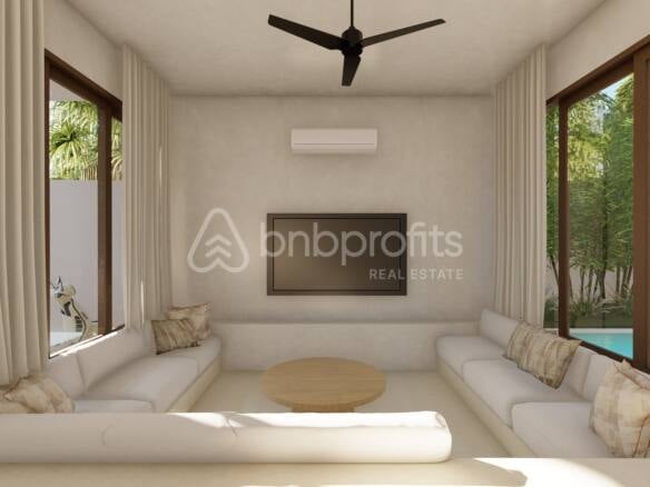 New Bali Villa for Sale in Bukit - Balangan: 2-Bedroom Luxury Property, 5 Minutes from Golf and Beaches