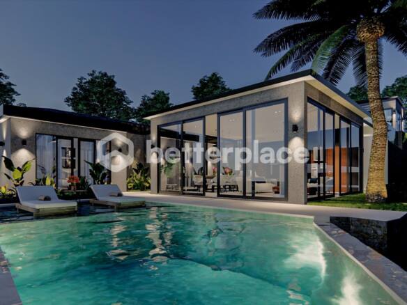 Modern Furnished Villa, Ideal for Families and Investors with Rice Field Panorama