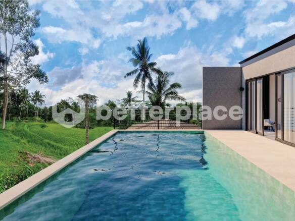 Stunning Off-Plan Villa with Rice Field Views in Tranquil Ubud - Tegalalang