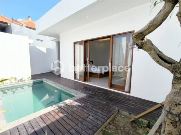 Exclusive Yearly Rental: Minimalist 1-Bed Villa Near Pererenan Beach