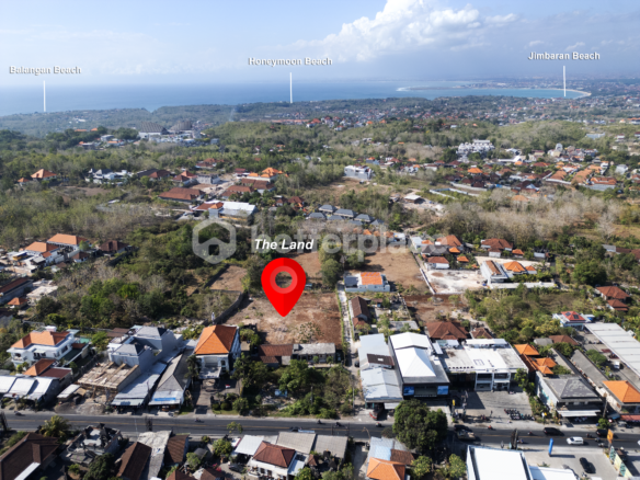 Prime 25.50 Are Leasehold Land in Bukit - Ungasan: Affordable Long-Term Investment in Bali